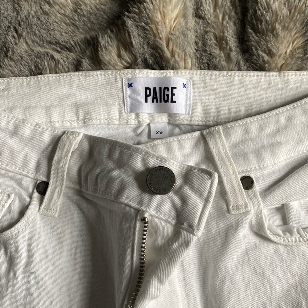 White jeans
